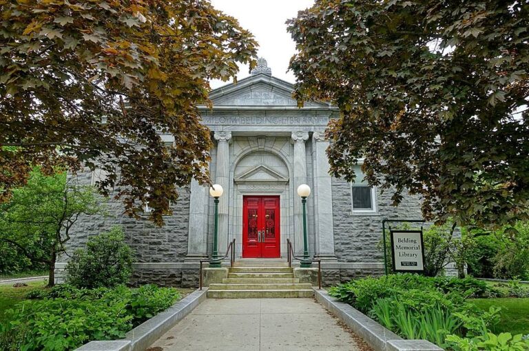 Belding Memorial Library Ashfield Massachusetts 768x509