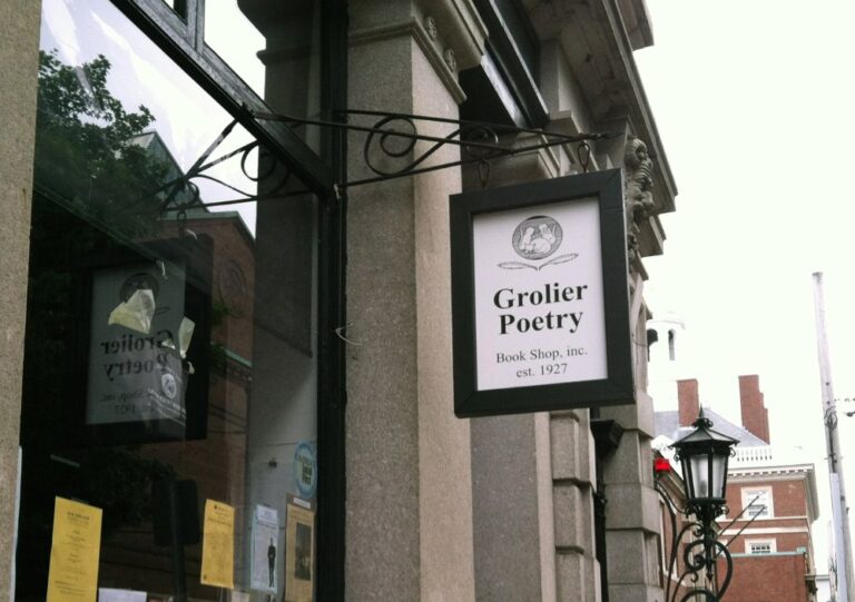 Grolier Poetry Book Shop Grolier Poetry Book Shop