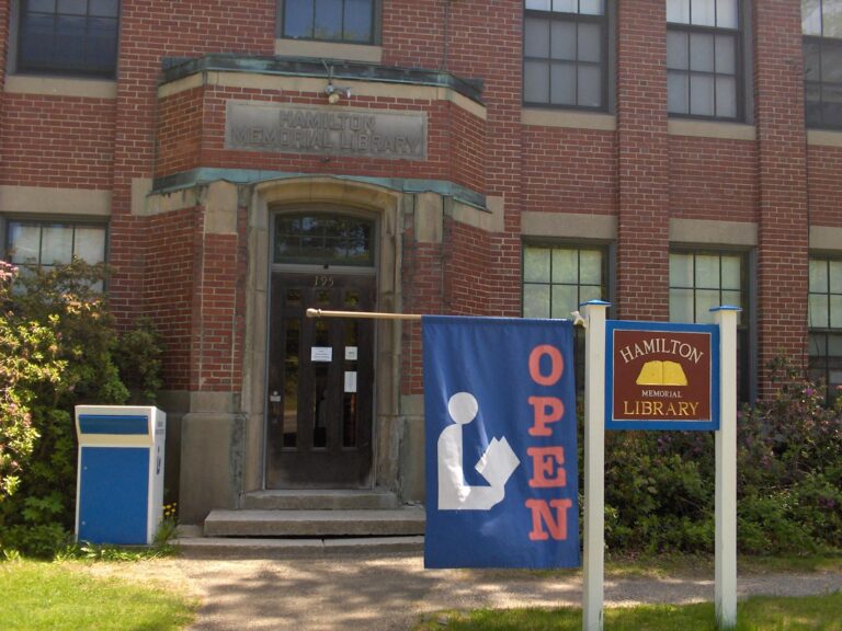 Hamilton Memorial Library Hamilton Memorial Library