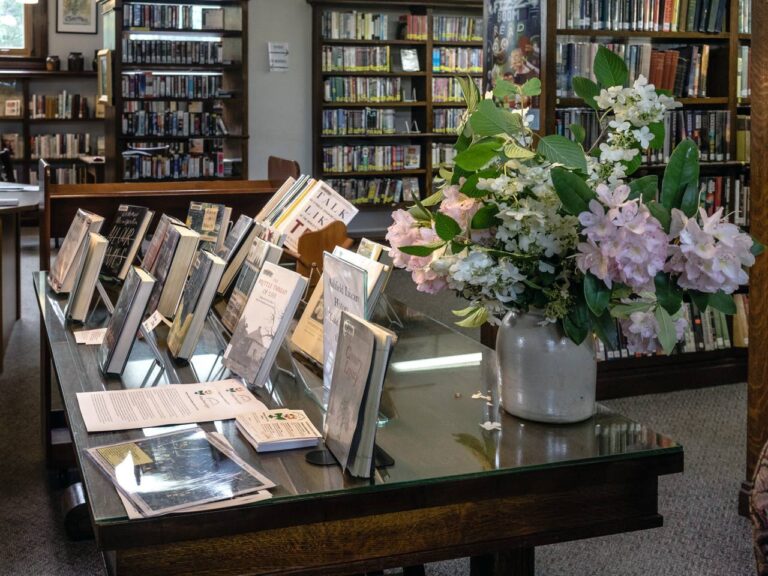 Inside Belding Memorial Library MA 768x576