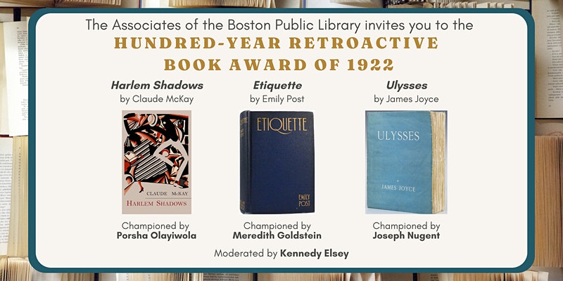 Hundred-Year Retroactive Book Award of 1922