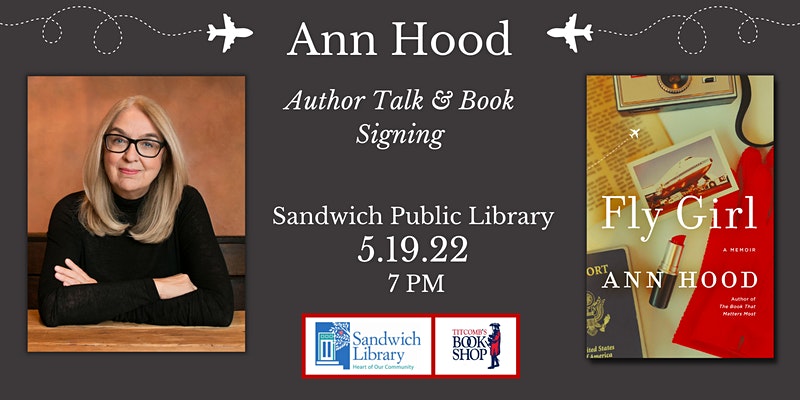 Author Talk & Signing with Ann Hood- FLY GIRL